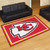 Kansas City Chiefs 8' x 10' Ultra Plush Area Rug