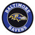Baltimore Ravens Roundel Logo Mat