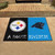 Pittsburgh Steelers - Carolina Panthers House Divided Mat