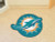 Miami Dolphins NFL Mascot Mat - Dolphin Logo