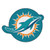 Miami Dolphins NFL Mascot Mat - Dolphin Logo