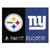 Pittsburgh Steelers - New York Giants House Divided Mat