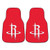 Houston Rockets 2-piece Carpet Car Mat Set