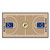 Indiana Pacers NBA Court Large Runner Mat