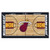 Miami Heat NBA Basketball Court Runner Mat