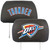 Oklahoma City Thunder NBA Basketball Headrest Cover Set Oklahoma City Thunder NBA Basketball Headrest Cover Set