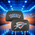 OKC - Oklahoma City Thunder NBA Basketball Headrest Logo Cover Set OKC - Oklahoma City Thunder NBA Basketball Headrest Logo Cover Set