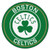 Boston Celtics Round Mat - Celtics Logo
