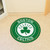 Boston Celtics Round Mat - Celtics Logo - In a room setting