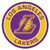 LA Lakers Round Mat - Lakers Logo