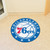 Philadelphia 76ers Round Mat - 76ers Logo