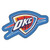 Oklahoma City Thunder Mascot Mat - OKC Logo