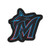 Miami Marlins Mascot Mat - M Logo