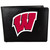 Wisconsin Badgers Bi-fold Wallet Large Logo