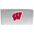 Wisconsin Badgers Logo Money Clip