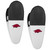 Arkansas Razorbacks Mini Chip Clip Magnets, 2 pk