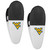 W. Virginia Mountaineers Mini Chip Clip Magnets, 2 pk