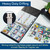 Hockey Album – 3" Black D‑Ring Binder for Protective Pages