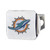 Miami Dolphins Metal Hitch Cover Color Chrome