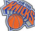 New York Knicks Color Metal Logo Emblem - Close Up