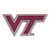 Virginia Tech Hokies Color Metal Emblem