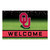 Oklahoma Sooners Crumb Rubber Door Mat Welcome