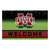 Mississippi State Bulldogs Crumb Rubber Door Mat Welcome