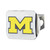 Michigan Wolverines Chrome Hitch Cover - Color