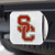 USC Trojans Chrome Hitch Cover - Color