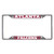 Atlanta Falcons License Plate Frame Chrome Metal
