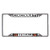 Cincinnati Bengals License Plate Frame Chrome Metal