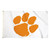 Clemson Tigers NCAA 3' x 5' White Logo Flag