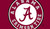 University Of Alabama Circle Logo Flag