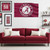 Alabama Crimson Tide NCAA 3' x 5' Circle Logo Flag - Indoors - Hanging on a wall in a football fan room
