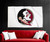 FSU - Florida State University NCAA White Logo Flag
