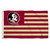 Florida State Seminoles NCAA American Stripes Flag
