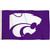 Kansas State University - KSU - Purple Logo Flag - Wildcat Logo