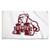Mississippi State Bulldogs Flag - White - Bulldogs Logo