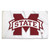 Mississippi State Bulldogs Flag - White
