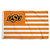 Oklahoma State Cowboys NCAA American Stripes Flag