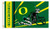 Oregon Ducks NCAA Helmet Flag