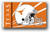 Texas Longhorns NCAA Helmet Flag