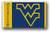 West Virginia Mountaineers NCAA Flag Wordmark