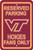 Virginia Tech Hokies Parking Sign