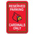 Louisville Cardinals Parking Sign