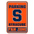 Syracuse Orange Parking Sign