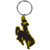 Wyoming Cowboys NCAA Team Logo Flex Key Chain