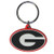 Georgia Bulldogs Logo Flex Key Chain