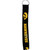 Iowa Hawkeyes NCAA Black and Gold Lanyard Key Chain