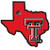 Texas Tech Raiders NCAA Home State Decal